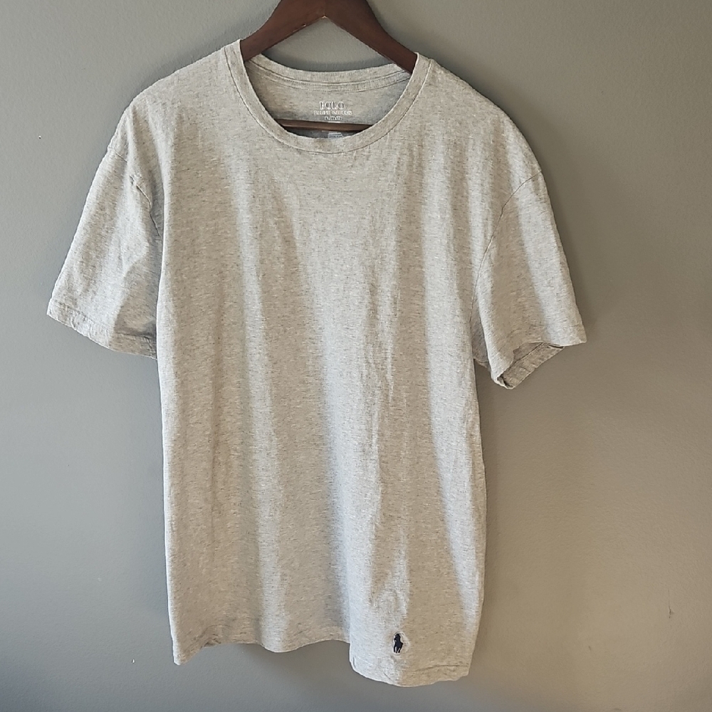 Polo by Ralph Lauren Light Gray Short Sleeve Tee